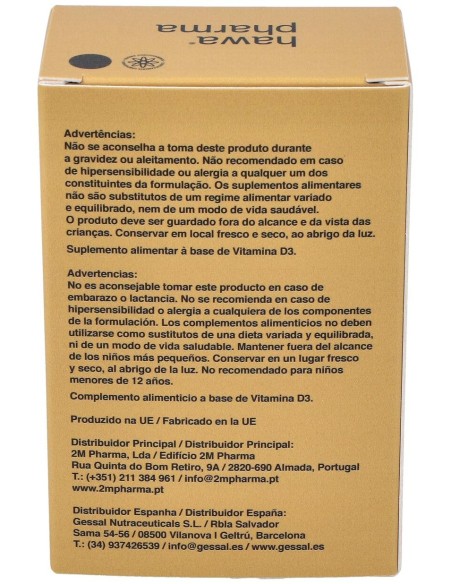 Hawa Vitamina D3 4000Ui 60Cap.