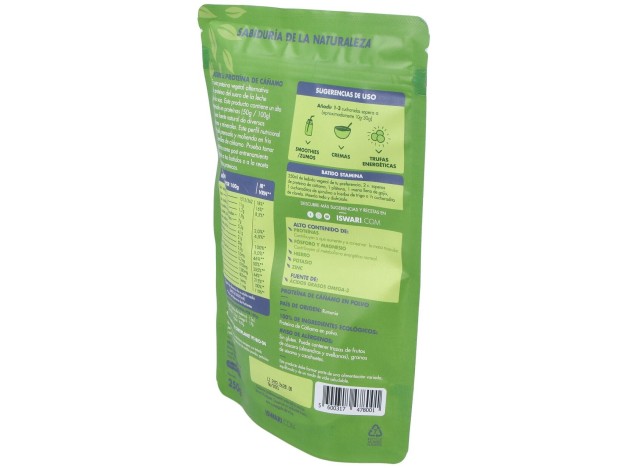Proteina De Cañamo Superalimento 250Gr. Bio