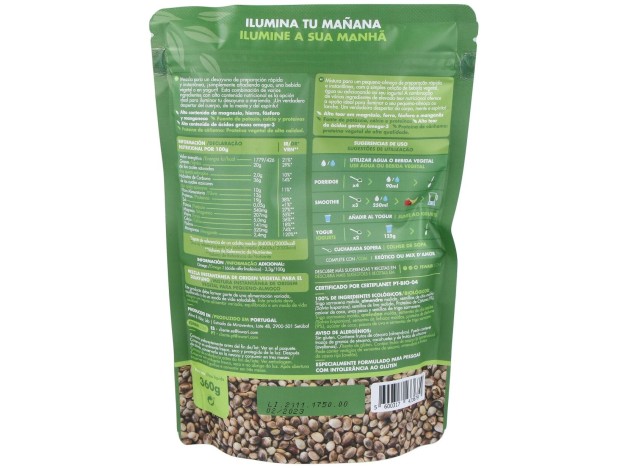 Despertar De Buda Proteina De Cañamo 360Gr. Bio