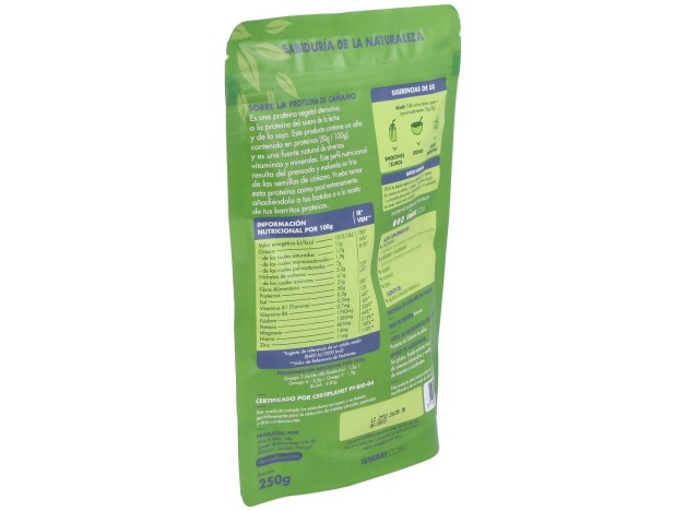 Proteina De Cañamo Superalimento 250Gr. Bio