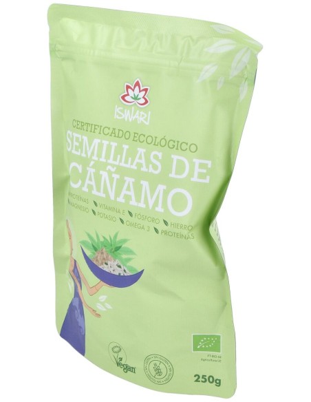 Semillas De Cañamo Sin Cascara 250Gr. Bio