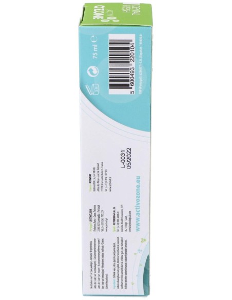 Activozone Dental Fresh Dentifrico 75Ml.