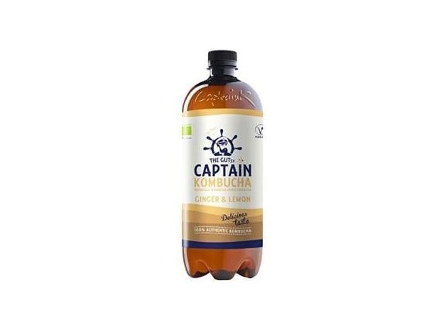 Captain Kombucha Jengibre Limón 1L