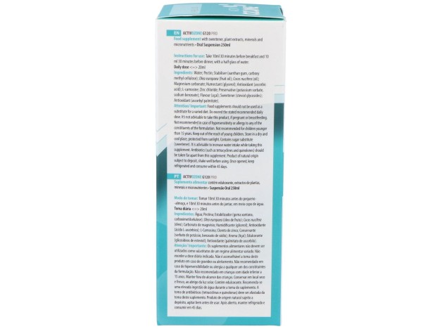 Activozone G120 Pro 250Ml.