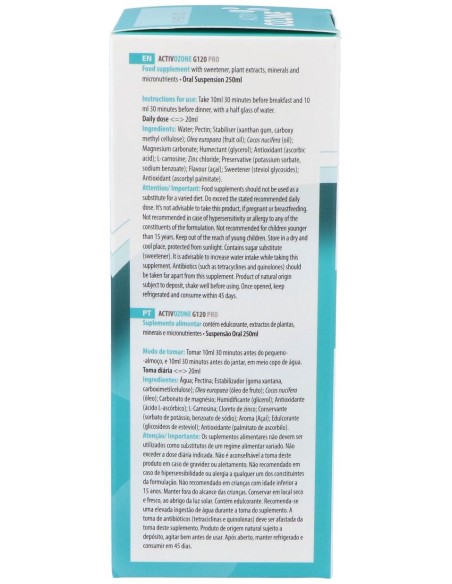 Activozone G120 Pro 250Ml.