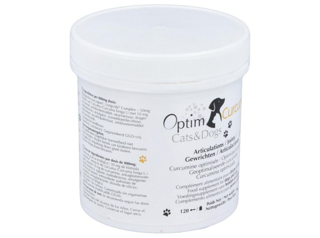 Optim Curcuma Cats %26 Dogs Polvo 96Gr.