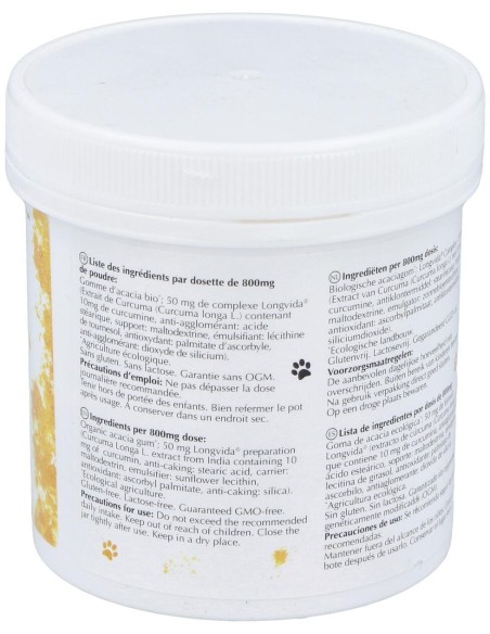 Optim Curcuma Cats %26 Dogs Polvo 96Gr.