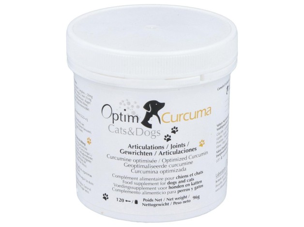 Optim Curcuma Cats %26 Dogs Polvo 96Gr.