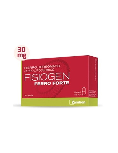 Fisiogen Ferro Forte 30 Capsulas