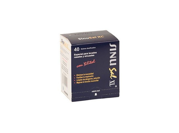 Sinusal Sales Limpieza Nasal Xl 40