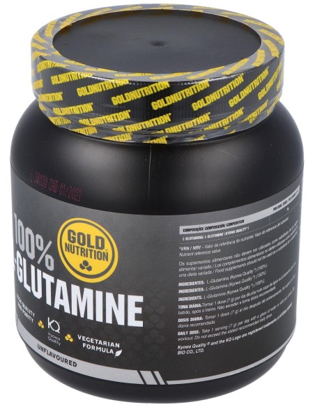 Gold Nutrition L-Glutamina 100% Gn 300Gr