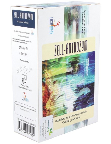 Lusodiete Zell-Anthozym 30 Ampollas