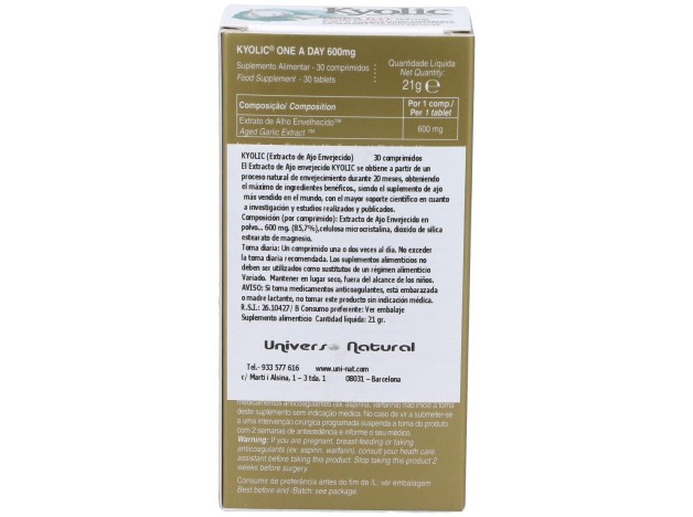 Kyolic One A Day 30Comp.