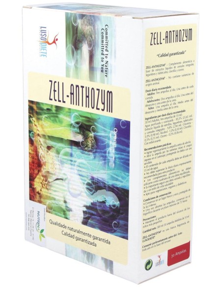 Lusodiete Zell-Anthozym 30 Ampollas