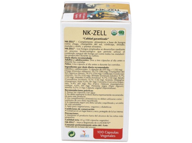 Nk-Zell 100Cap. Lusodiete