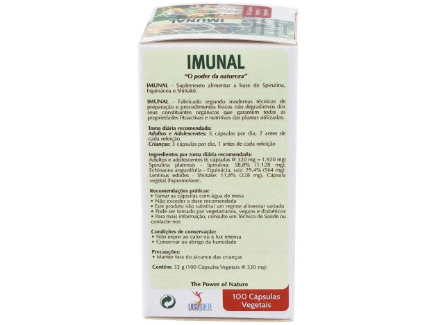 Imunal 100Cap. Lusodiet