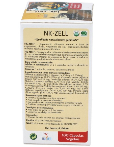 Nk-Zell 100Cap. Lusodiete