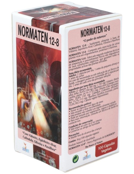 Lusodiete Normaten 12-8 100Caps