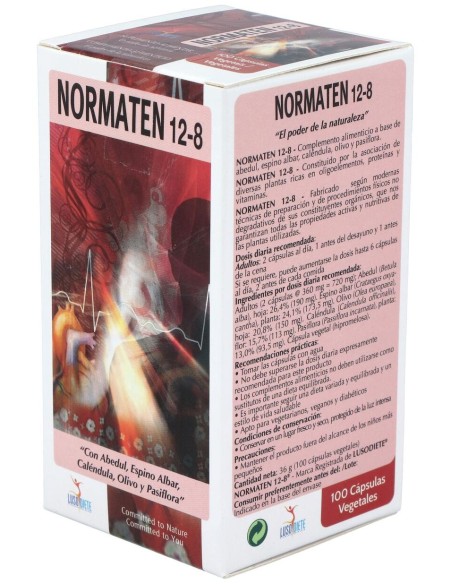 Lusodiete Normaten 12-8 100Caps