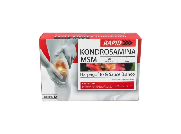 Dietmed Kondrosamina Msm Rapid 30 Ampollas