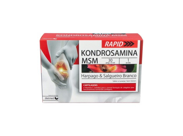 Dietmed Kondrosamina Msm Rapid 30 Ampollas