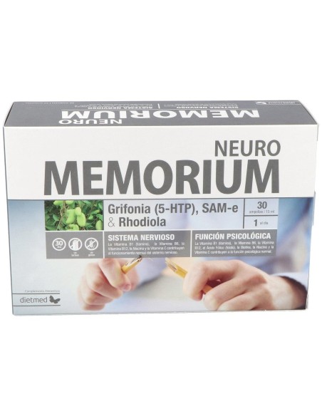 Memorium Neuro Grifonia-Rhodiola 30 Ampollas