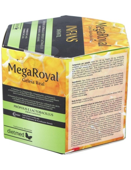 Dietmed Megaroyal Infans 20Ampollas