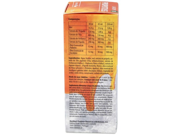 Dietmed Propotuss Té Jarabe Eucalipto 250Ml