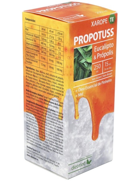 Dietmed Propotuss Té Jarabe Eucalipto 250Ml