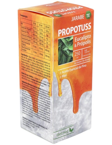 Dietmed Propotuss Té Jarabe Eucalipto 250Ml