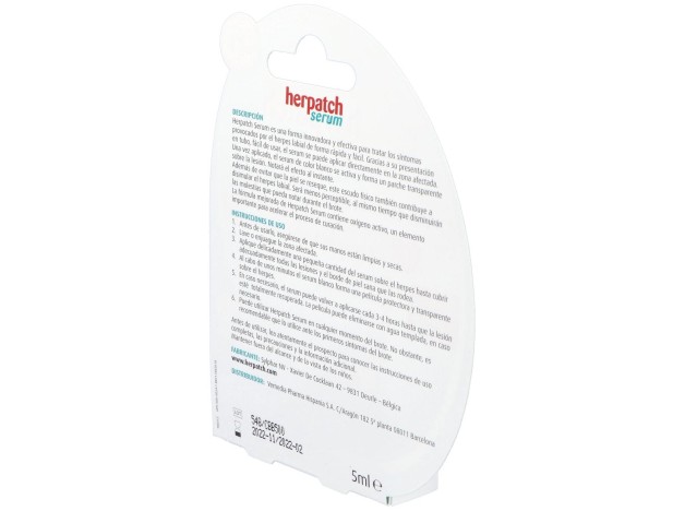 Herpatch Herpes Sérum + Bálsamo Labial 2 U