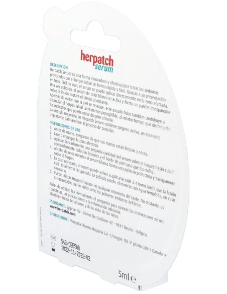 Herpatch Herpes Sérum + Bálsamo Labial 2 U