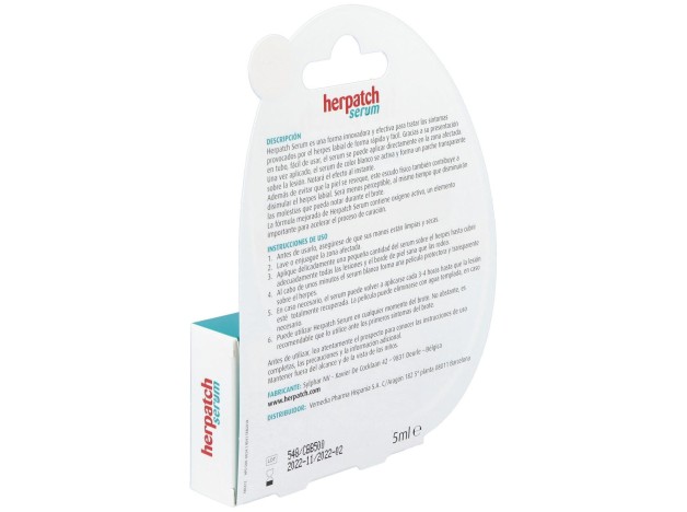 Herpatch Herpes Sérum + Bálsamo Labial 2 U