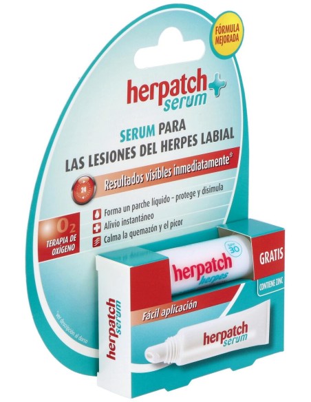 Herpatch Herpes Sérum + Bálsamo Labial 2 U