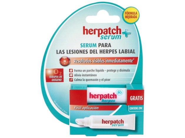 Herpatch Herpes Sérum + Bálsamo Labial 2 U