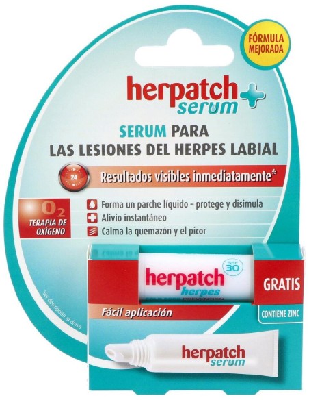 Herpatch Herpes Sérum + Bálsamo Labial 2 U
