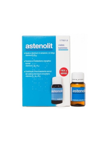ASTENOLIT VIALES BEBIBLES 12 VIAL