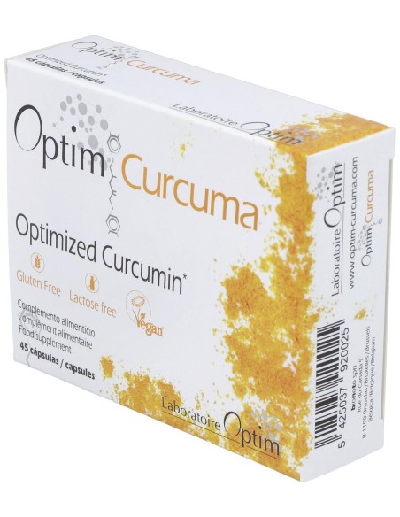 Optim Cúrcuma Cápsulas 45Cáps