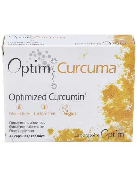 Optim Cúrcuma Cápsulas 45Cáps