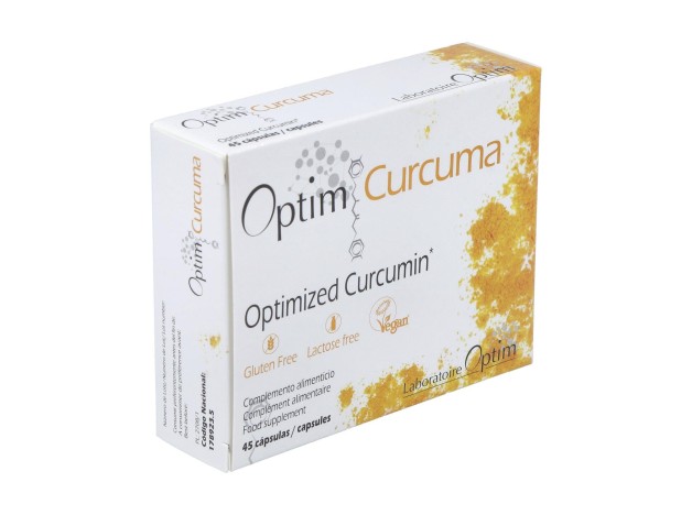 Optim Cúrcuma Cápsulas 45Cáps