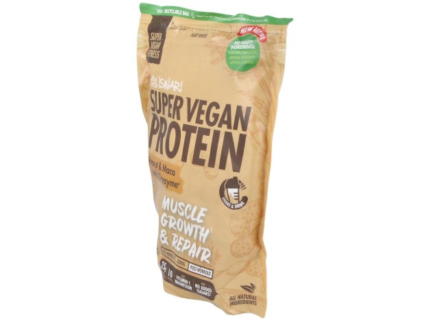 Super Vegan Protein Fitness Cacahuete-Maca 350Gr