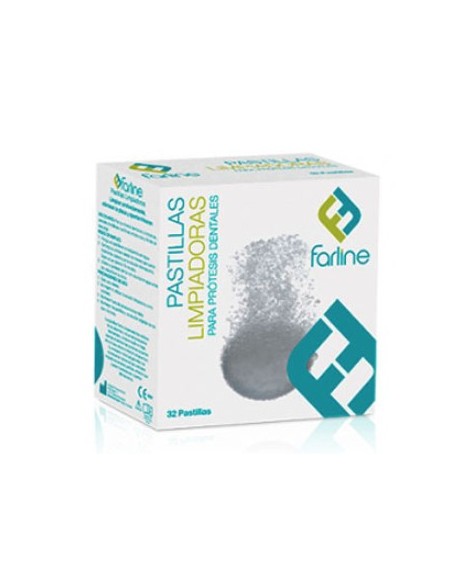 FARLINE PASTILLAS LIMPIADORAS PROTESIS 96 UDS