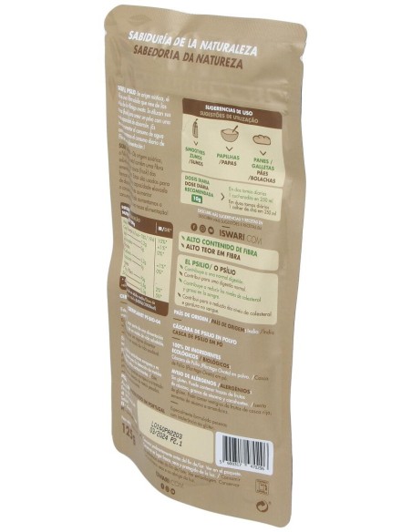 Cascara De Psyllium 125Gr. Bio