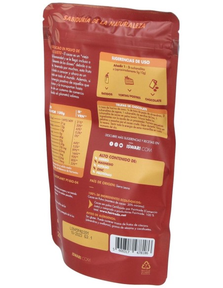 Cacao Superalimento 250Gr.