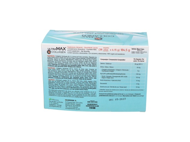 Ultramax Colageno 30Sbrs.