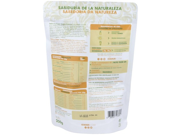 Super Vegan Protein Superalimento 250Gr. Bio
