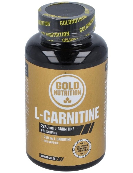Gold Nutrition L Carnitina 750Mg 60Caps