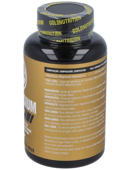 Gold Nutrition Magnesio 600Mg 60Caps