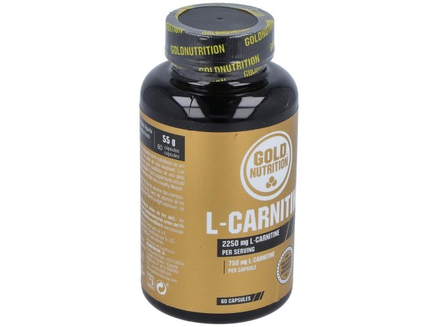 Gold Nutrition L Carnitina 750Mg 60Caps