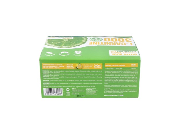 Gold Nutrition L Carnitina 3000 Mg 20 Viales